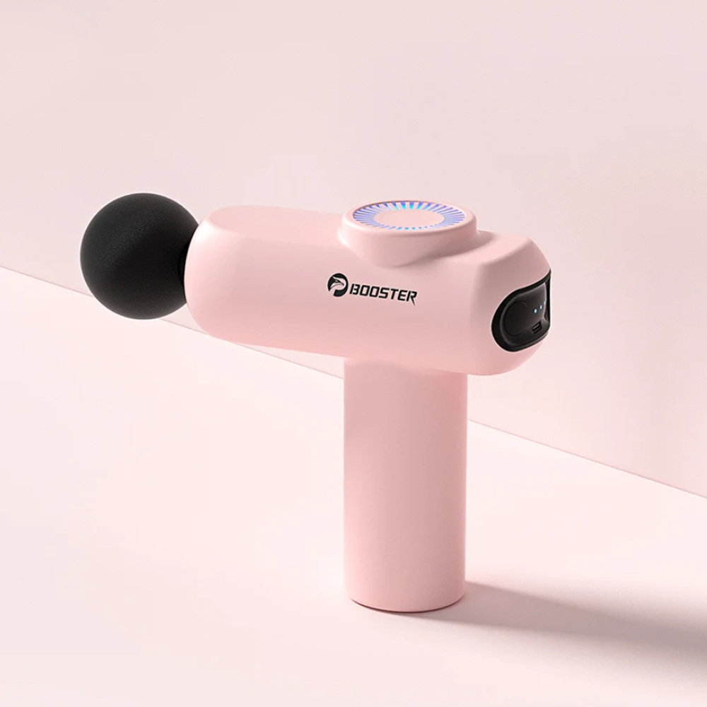 booster massage gun pink