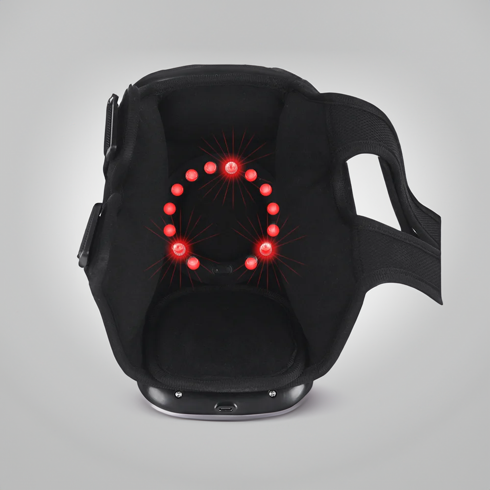 infrared pads on knee massager